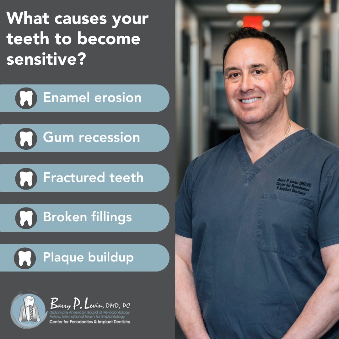 Aperio_Doc's tweet image. 🦷 Ever wonder why your teeth feel sensitive? Our blog post dives into common causes of sensitive teeth. Learn what might be causing that discomfort and how you can protect your smile!

#SensitiveTeeth #DentalHealthEducation #OralCareTips