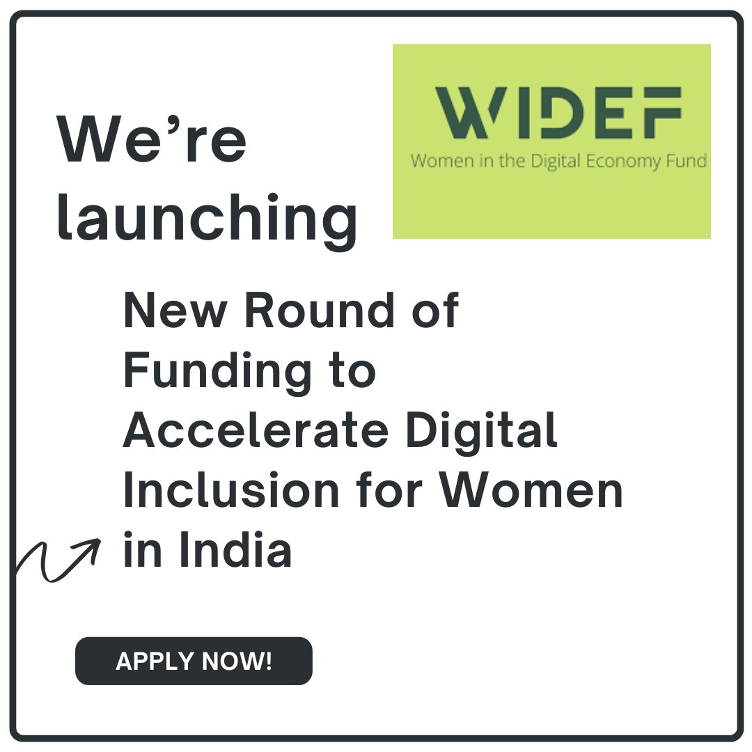 opportunitiesfy's tweet photo. 💻WiDEF Launches Funding for Digital Inclusion for Women in India! 🚀
👉Focus: Internet Access, Digital Tools & Skills, Online Safety
📆 Deadline: January 13, 2025
🔗 More info: https://t.co/smNzsZauZ3
#WiDEF #DigitalInclusion #WomenInTech #GenderEquality #India #Funding https://t.co/0OW9pkTi9C