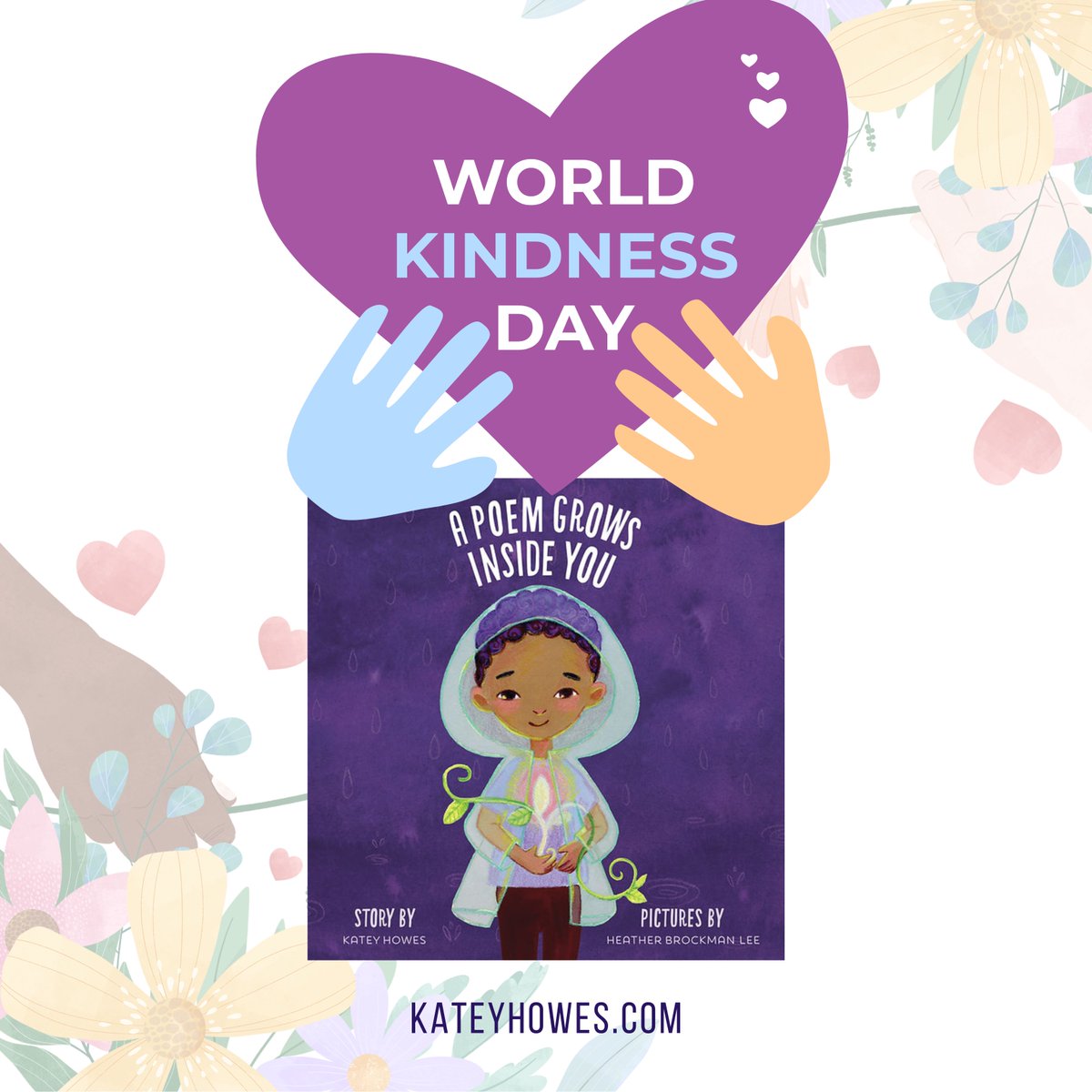 On #WorldKindnessDay, let's celebrate the seeds of kindness we all hold. Just like in A Poem Grows Inside You, each small gesture can blossom into something beautiful. 🌱

#ASeedOfKindness #PoetryInBloom