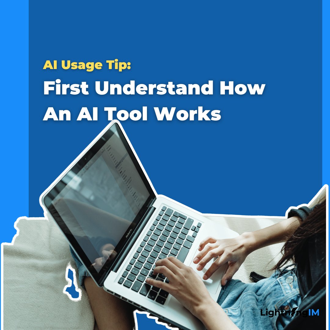lightningim_com's tweet image. Awareness prevents missteps and maximizes AI’s benefits 💡. #AIinMarketing #DigitalTools #MarketingTech #AIMarketing #SmartMarketing