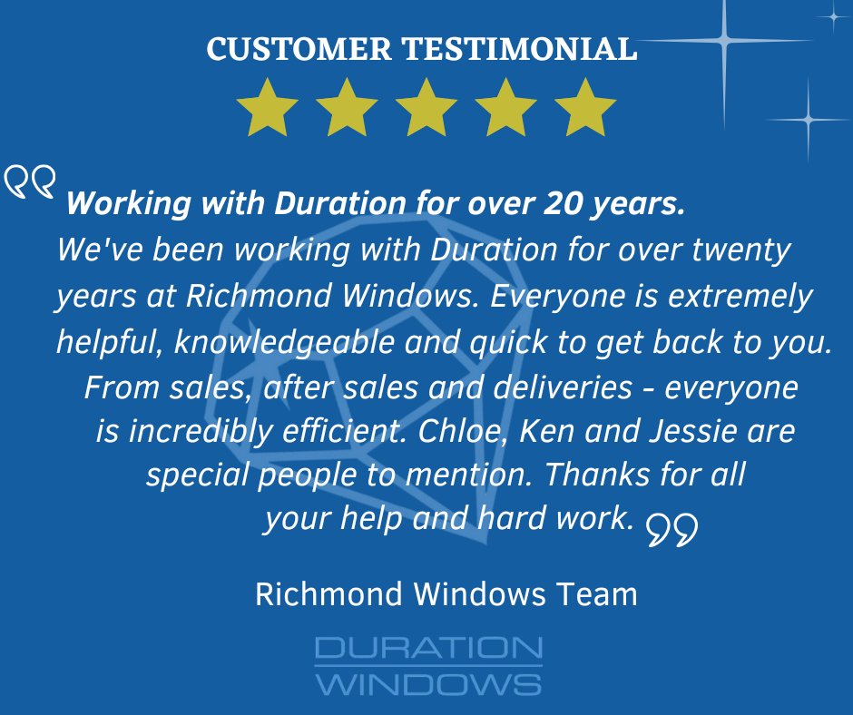 As a family run business, we strive to deliver high quality products and customer service, so when we hear from our loyal customers of 20 years that we are still making them happy, it makes us very happy! Thank you 😊