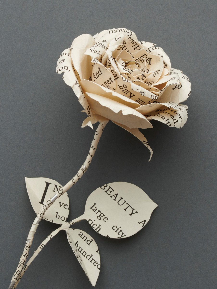 Su Blackwell es una artista contemporánea que trabaja motivos botánicos a través del papel. 
Recrea escenas tridimensionales elaboradas artesanalmente que evocan la naturaleza, el folklore y los cuentos populares. 
Papel, flores y libros. No hay mejor combinación.