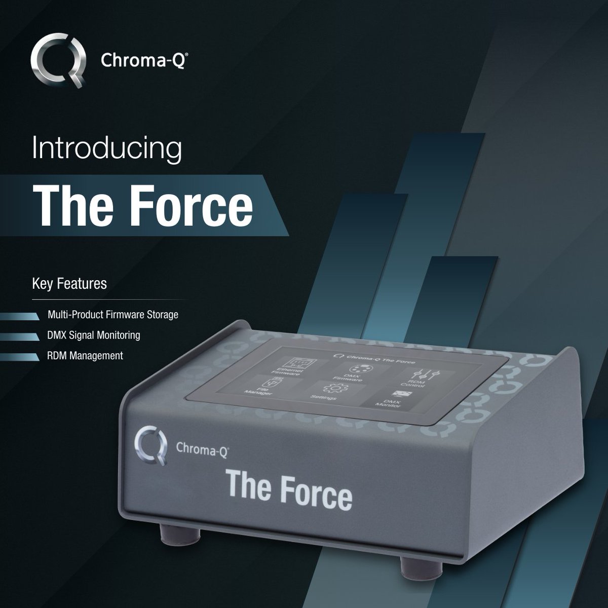 Introducing The Force: a versatile multi-tool for lighting pros! Boost efficiency with cutting-edge tech. 
Read More: hubs.la/Q02Y4YWF0
See it live at <a href="/LDITradeshow/">LDI Tradeshow</a> 2024, Booth 1347. Guest Passcode: 10046. 

#ChromaQ #TheForce #LightingTech #LDI2024