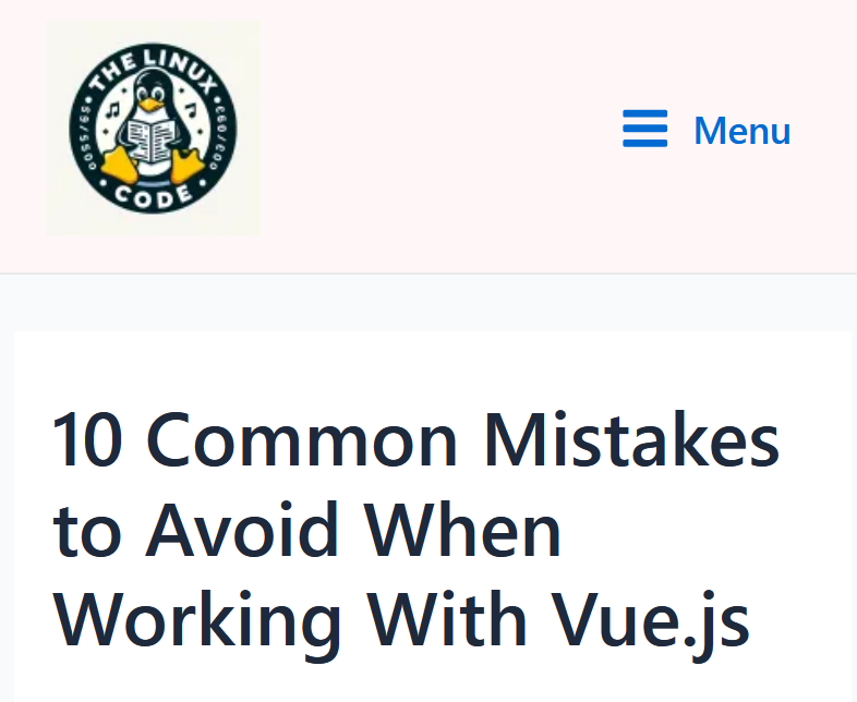 vuejsfeed's tweet image. Avoid costly mistakes in your Vue.js projects! ⚙⚡
Certain pitfalls can slow you down. This guide covers 10 common Vue.js mistakes and how to avoid them—helping you build cleaner, more efficient apps.
👉 Read the full guide: thelinuxcode.com/10-common-mist…
#VueJsFeed #VueJs