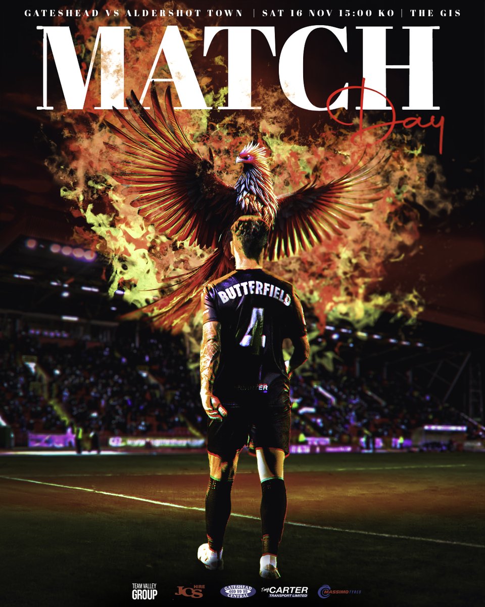 The GIS awaits... 🏁⚔️💥

🎨 <a href="/NorthBeastMedia/">NorthBeastMedia</a>
🎟️ gatesheadfc.ticketco.events

#WorClub ⚪️⚫️