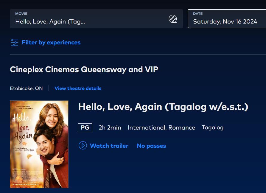 damsel1124's tweet photo. Yay! Can't wait for Saturday!
 #HelloLoveAgain #GoTeamCanada https://t.co/ciAnseO647