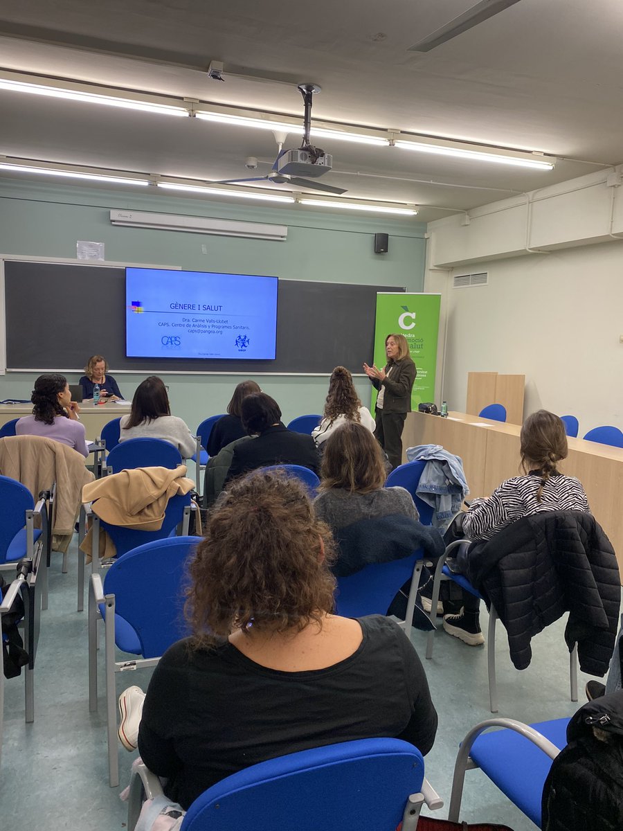 Càtedra de Promoció de la Salut. UdG (@cpromosalutudg) on Twitter photo Comencem! <a href="/dolorsjuvinya/">Dolors Juvinya</a> presenta a Carme Valls que és la ponent de la primera conferència del nostre cicle i que parlarà dobre #gènere i #salut
#CAPS Comencem! <a href="/dolorsjuvinya/">Dolors Juvinya</a> presenta a Carme Valls que és la ponent de la primera conferència del nostre cicle i que parlarà dobre #gènere i #salut
#CAPS
