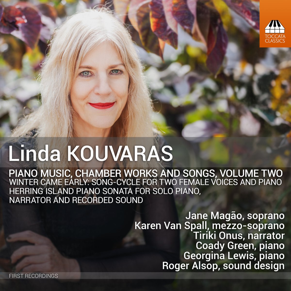 17 January 2025 brings the second volume of music by Linda Kouvaras led by the pianist Coady Green! Available for pre-order today at toccataclassics.com/product/linda-…