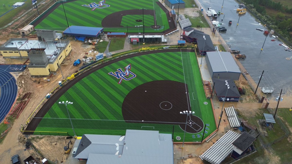 SSESportsEng's tweet photo. Back to back! Baseball and softball fields completed at West Ouachita High School. 
#turf #sports #engineering https://t.co/jjXqxw0USO