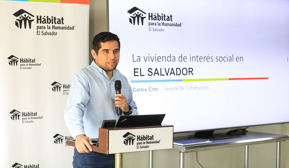 Diario El Salvador (@elsalvador) on Twitter photo #DeDinero | Carlos Coto, gerente de Construcción de Hábitat El Salvador (<a href="/HabitatES/">Hábitat El Salvador</a>), indicó que como organización prevén un aumento de la oferta de viviendas asequibles, sostenibilidad en la vivienda, innovación y de nuevas tecnologías. 📸: Diego García/ #DiarioElSalvador #DeDinero | Carlos Coto, gerente de Construcción de Hábitat El Salvador (<a href="/HabitatES/">Hábitat El Salvador</a>), indicó que como organización prevén un aumento de la oferta de viviendas asequibles, sostenibilidad en la vivienda, innovación y de nuevas tecnologías. 📸: Diego García/ #DiarioElSalvador