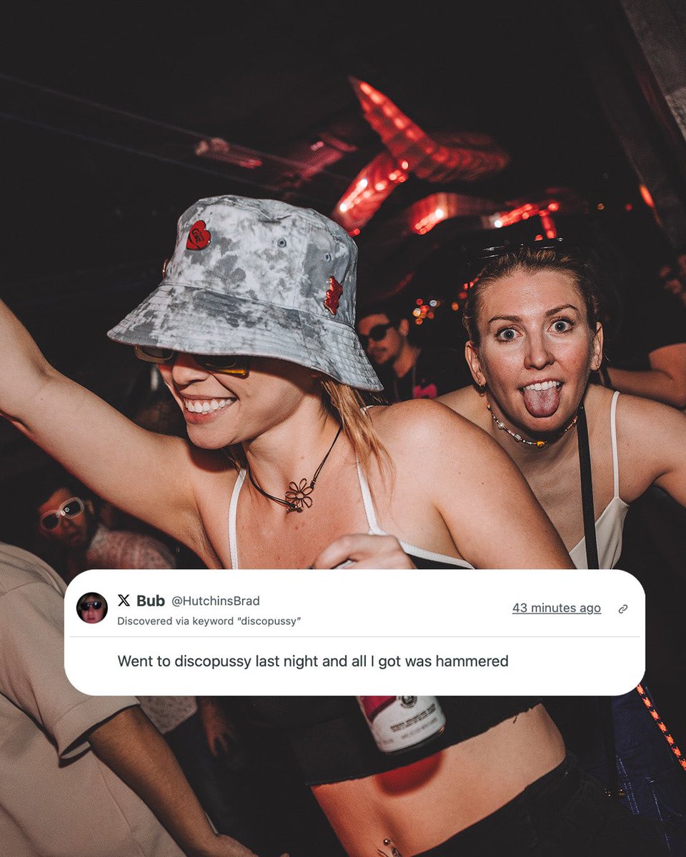 From broken AC Units to persistent fog machine lovers…
From seeing locations to sketch neighborhoods…
From haters to the best bathroom in the city…

DISCOPUSSY TWEETS RETURN ✅

DISCOPUSSYDTLV.COM