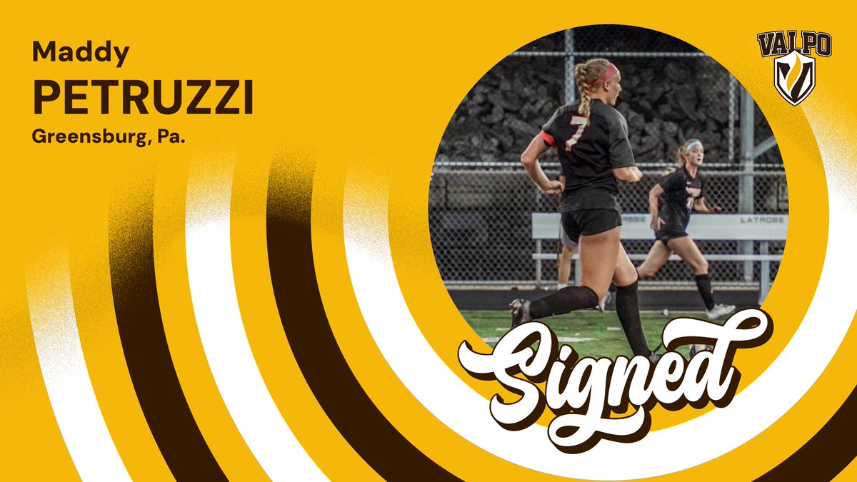 Valpo Women's Soccer (@valpowso) on Twitter photo Welcome to the Valpo family <a href="/MaddyPetruzzi/">Maddy Petruzzi</a>! Maddy is a midfielder who played for <a href="/BeadlingSoccer/">Beadling Soccer Club</a> and plans to major in engineering. Say hey to Maddy Petruzzi 👋🏻
#RollBeacs #GoValpo
<a href="/valpoathletics/">Valpo Athletics</a> <a href="/ValpoU/">Valparaiso University</a> Welcome to the Valpo family <a href="/MaddyPetruzzi/">Maddy Petruzzi</a>! Maddy is a midfielder who played for <a href="/BeadlingSoccer/">Beadling Soccer Club</a> and plans to major in engineering. Say hey to Maddy Petruzzi 👋🏻
#RollBeacs #GoValpo
<a href="/valpoathletics/">Valpo Athletics</a> <a href="/ValpoU/">Valparaiso University</a>