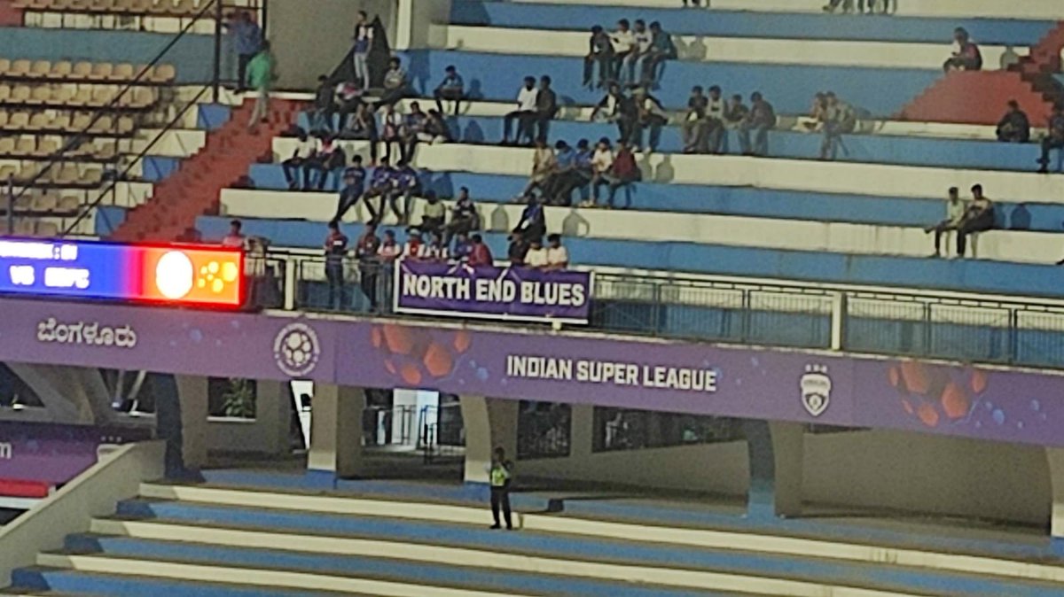 aneezone's tweet photo. @bengalurufc Please allot 7 seats in NU for this special guests 😅 https://t.co/roG1V4XhEy