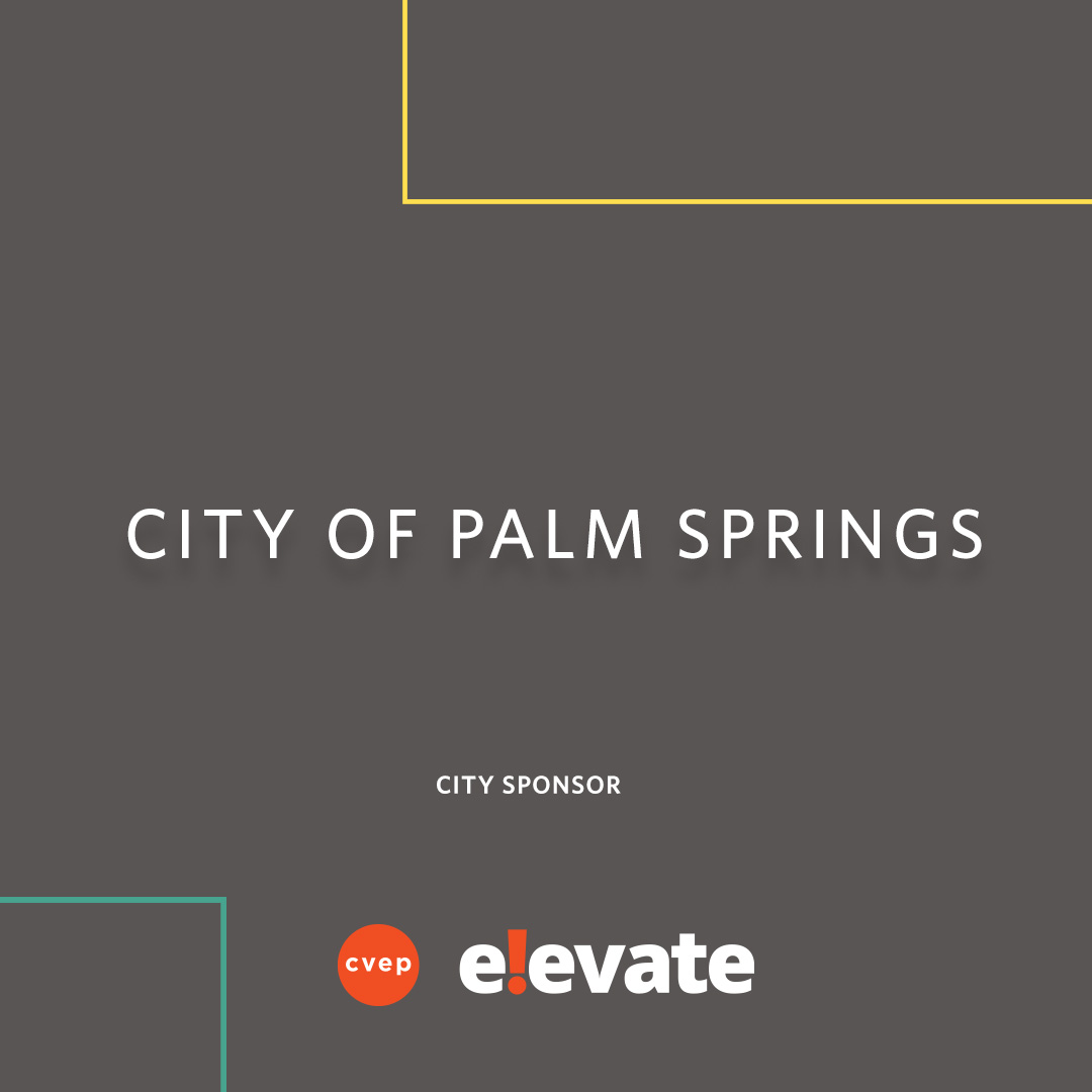CVEPartnership's tweet image. Thank you to our Summit City Sponsor: City of Palm Springs

Tickets available at lp.constantcontactpages.com/ev/reg/h3jhwfd