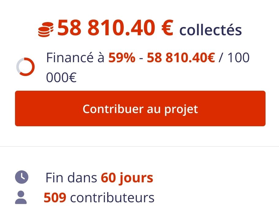 jacques duplessy (@jacquesduplessy) on Twitter photo La collecte a été bien boosté par un don 1000 € et 3 autres dons ! Merci à eux. On continue la mobilisation pour atteindre les 60000 € au plus vite. 🩵💛
helloasso.com/associations/a… <a href="/AllaPoedie/">Alla Poedie 🇺🇦🇫🇷</a> <a href="/AudrandS/">Stéphane Audrand</a> La collecte a été bien boosté par un don 1000 € et 3 autres dons ! Merci à eux. On continue la mobilisation pour atteindre les 60000 € au plus vite. 🩵💛
helloasso.com/associations/a… <a href="/AllaPoedie/">Alla Poedie 🇺🇦🇫🇷</a> <a href="/AudrandS/">Stéphane Audrand</a>