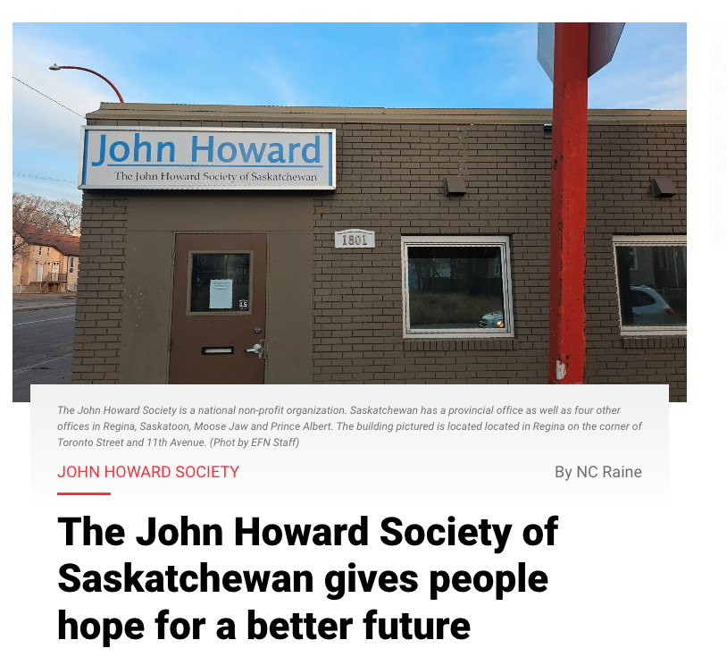 EFN Media (@efnewsonline) on Twitter photo The John Howard Society of Saskatchewan (JHSS) believes in second chances and with a little help from them they can help people find their path to success.
READ MORE:
eaglefeathernews.com/2024/11/12/a-c… The John Howard Society of Saskatchewan (JHSS) believes in second chances and with a little help from them they can help people find their path to success.
READ MORE:
eaglefeathernews.com/2024/11/12/a-c…
