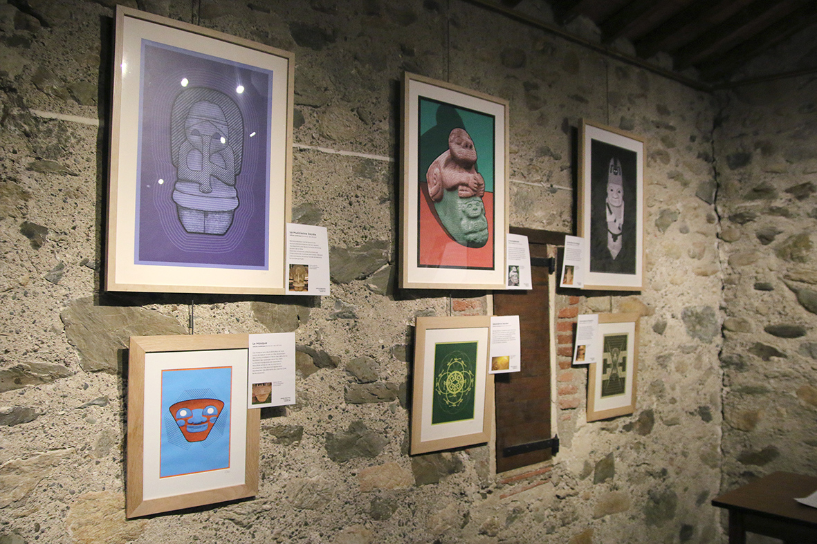 patricedecaro's tweet photo. Venez découvrir mon expo sur l’art précolombien revisité. Entrée libre tous les jours de 14h à 17h sauf le mardi au musée du liège à Maureillas-Las-Illas jusqu'au 28 novembre.
#expo #artprecolombien #museeduliege #maureillaslasillas #modernart #modernartist #artgraphique #poster https://t.co/FgxpkI0UaZ