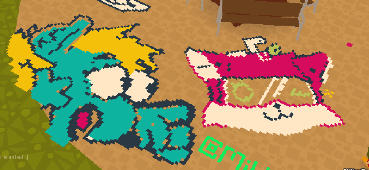 olive_pilk's tweet photo. Doodling inside webfishing dawg https://t.co/tkNsHAT8u7
