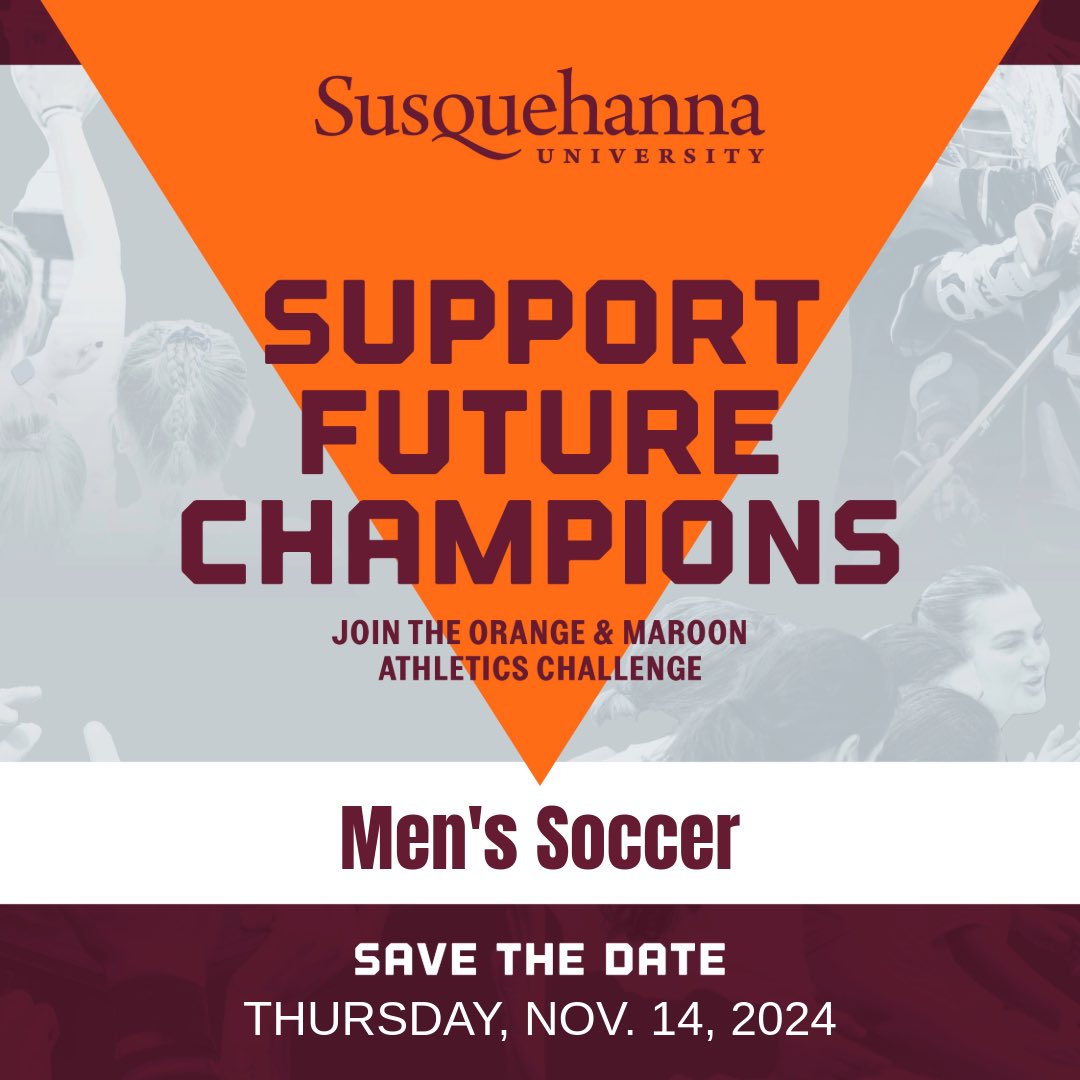 Less than 24 hours to go! The Orange &amp; Maroon Athletics Challenge kicks off at midnight on November 14!#OrangeAndMaroonChallenge #GoRiverHawks#SUMS
