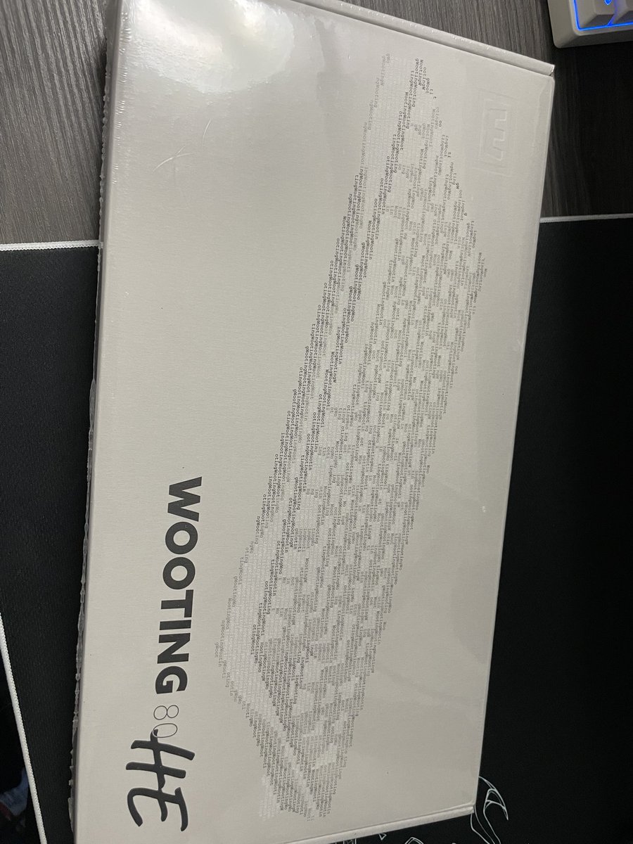 ついに来た⌨️