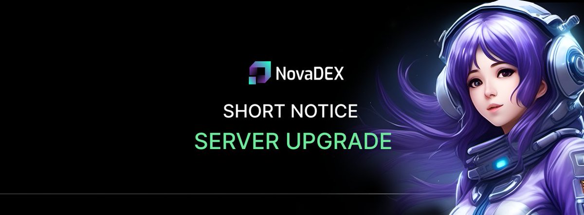 📢NovaDEX Notice🛠️

Our frontend was temporarily offline for a short duration due to a necessary server upgrade. We're happy to report that everything is now up and running smoothly!

Thank you for your patience and understanding. If you have any questions, please open a ticket