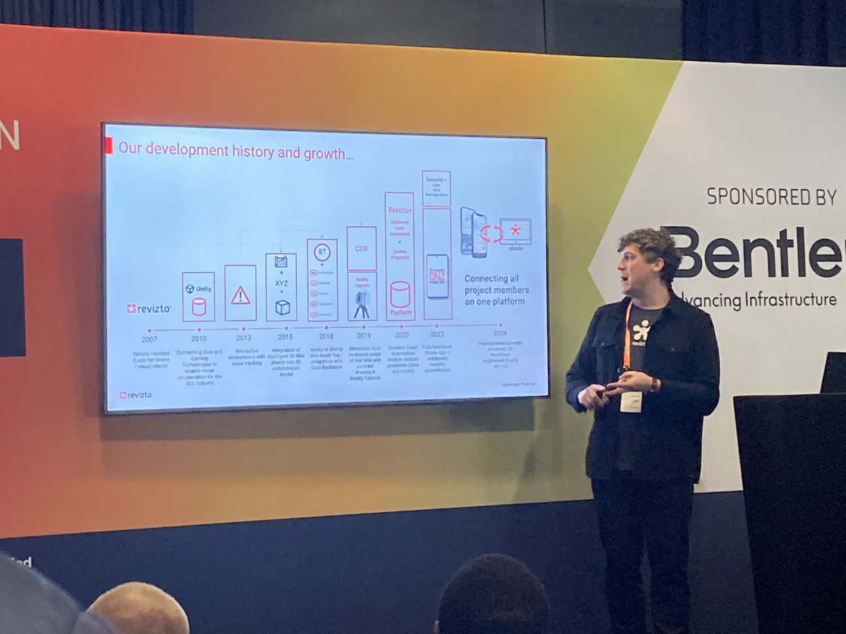 PBC_Today's tweet photo. James Lawrence of @REVIZTO speaks about streamlining #workflows to make #informationexchange immediate and seamless #DCN2024 https://t.co/BuFk2wPdoa