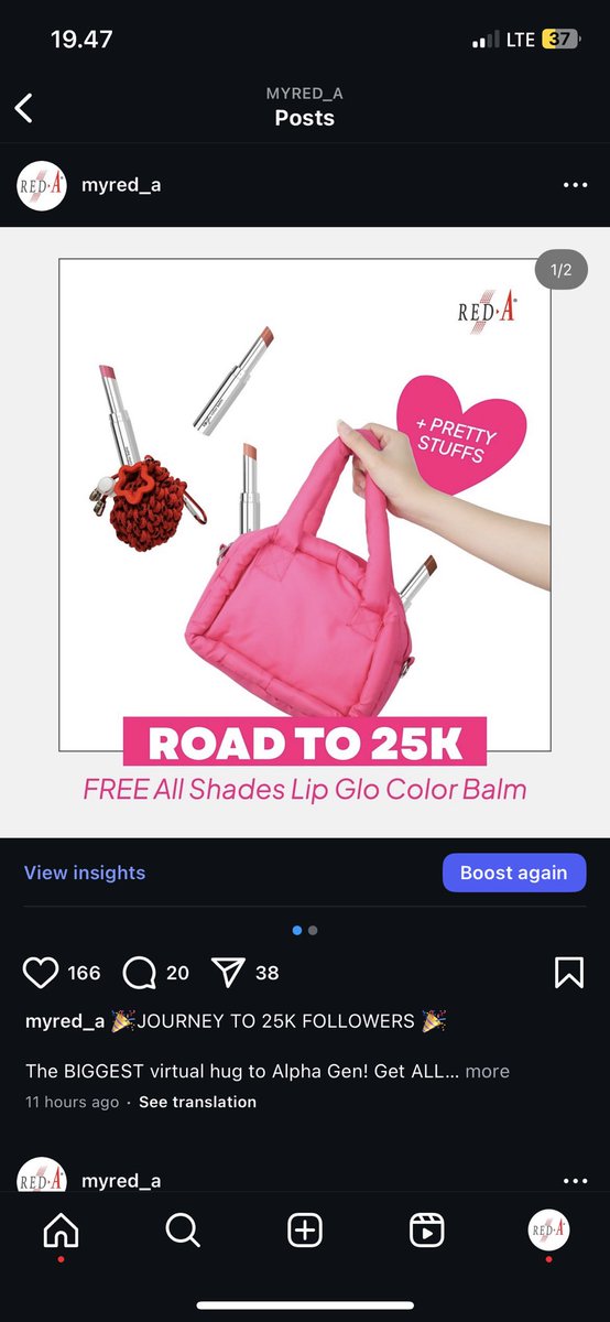 myRed_A's tweet photo. Malemm2 mau nginfoin ada #zonajajan dari min-a di IG. Hadiahnyaa Puffy Bag, Pouch Ganci, sama All shades #RedALipGloColorBalm 🫣

Buruan ikutann di sinii
https://t.co/IzKsjAiMXo https://t.co/2Pb2TztwBy