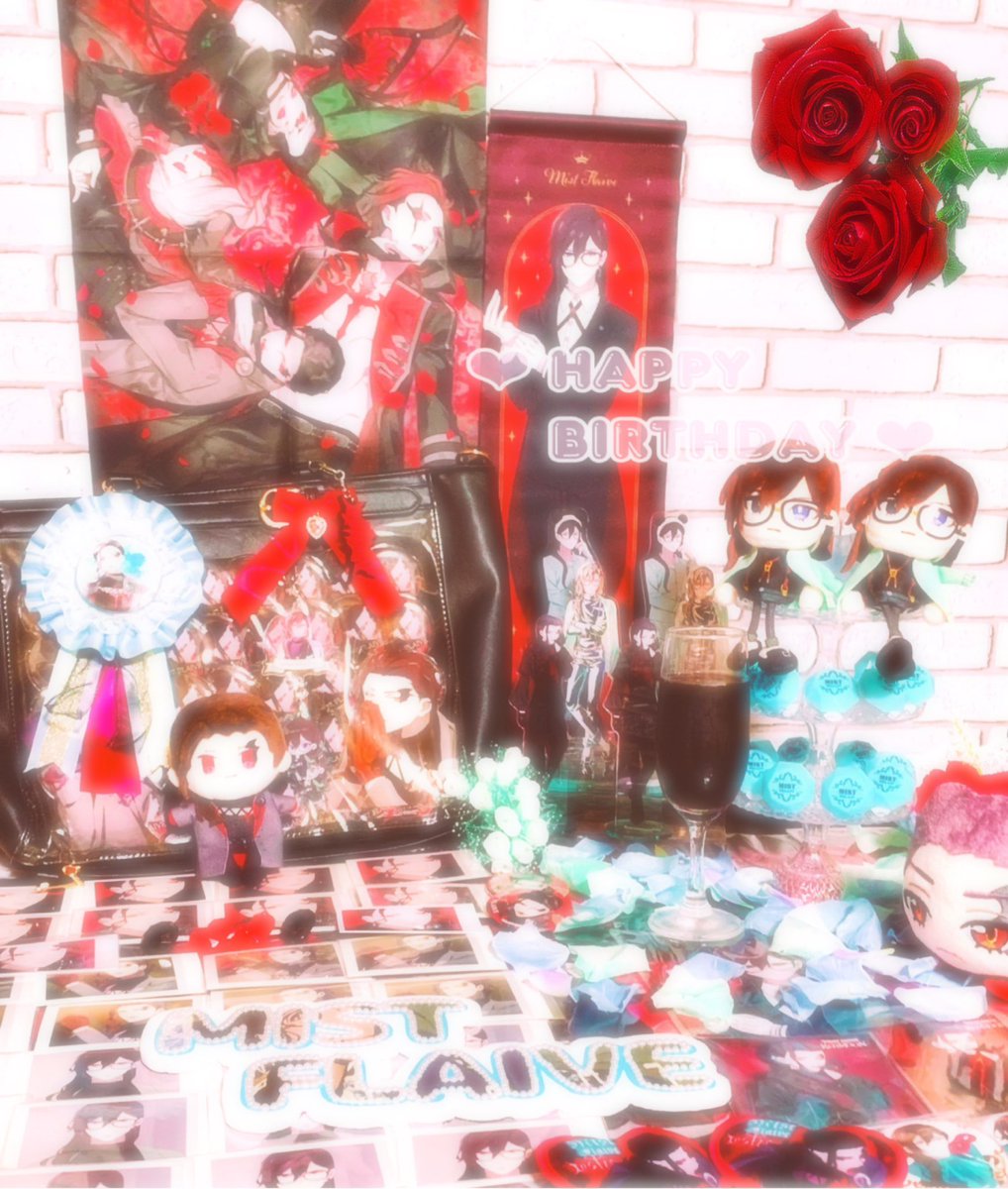 vp_MIST's tweet photo. ミストさんお誕生日おめでとう🌹⋆︎* https://t.co/hQoUWphLuO