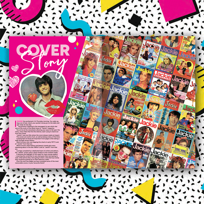DC_Thomson's tweet photo. Jackie is back! 🎉Jackie: 60 Years of Magic brings you back to an era of glitter, heartthrobs and timeless advice. 💖✨ Available now online and in stores! 👉 https://t.co/HsLAZrPYbU https://t.co/OGpsNOJPB0