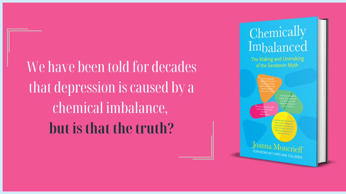 Dr Joanna Moncrieff (@joannamoncrieff) on Twitter photo Following the storm of interest provoked by our 2022 review, I am pleased to announce the publication of my book telling the story of the serotonin theory of depression from the beginning to recent times. Due out Jan 2025. To pre-order lnk.to/chemicallyimba… <a href="/flint_books/">Flint Books</a> 1/3 Following the storm of interest provoked by our 2022 review, I am pleased to announce the publication of my book telling the story of the serotonin theory of depression from the beginning to recent times. Due out Jan 2025. To pre-order lnk.to/chemicallyimba… <a href="/flint_books/">Flint Books</a> 1/3
