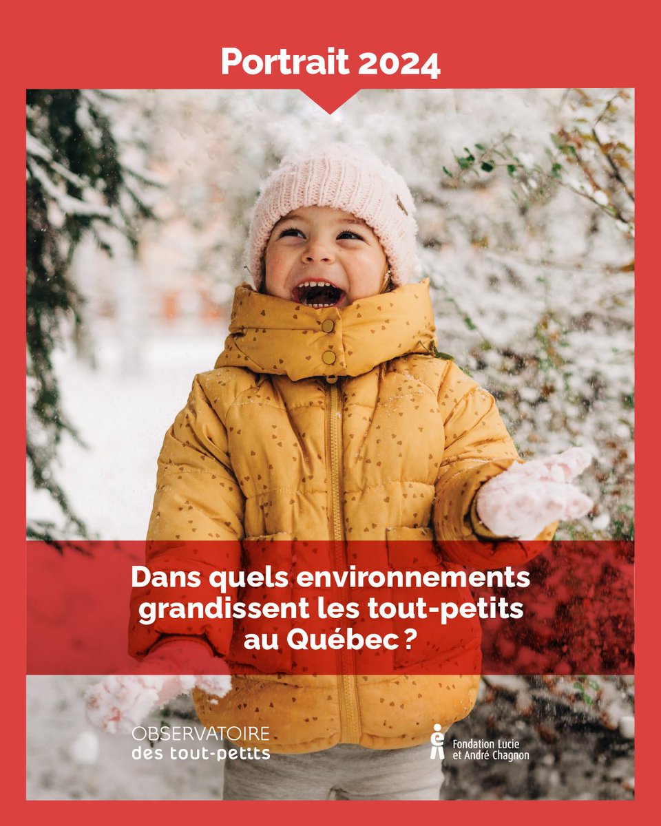 Les conditions de vie dans lesquelles grandissent les tout-petits au Québec ont un impact important sur leur développement. Découvrez notre nouveau Portrait sur la question 👉 tout-petits.org/publications/p…