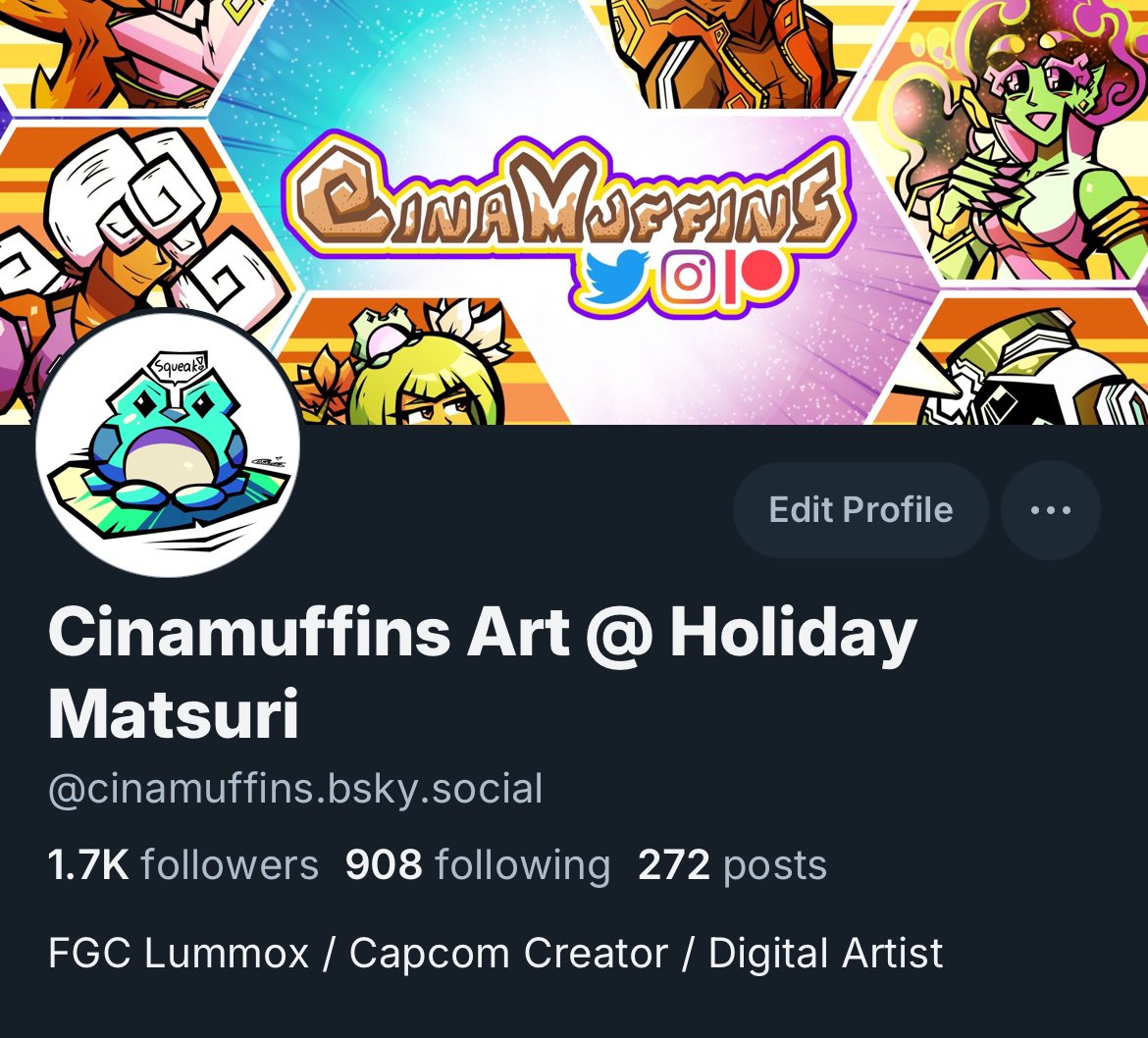 Cinamuffins @ EVO26 tweet media