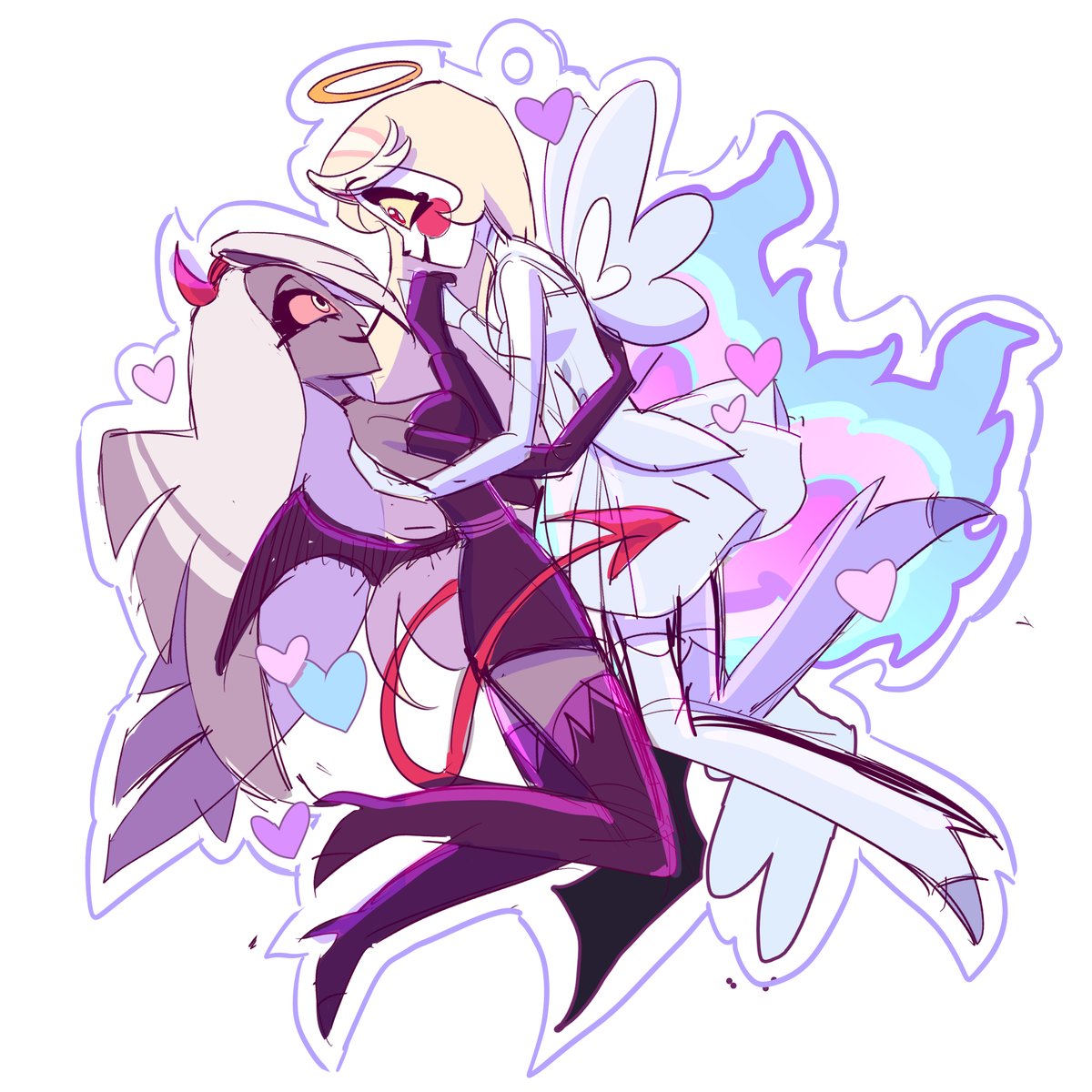 찰배 할로윈 의상 너무 예뻐서 그리는 중이에요!🩵