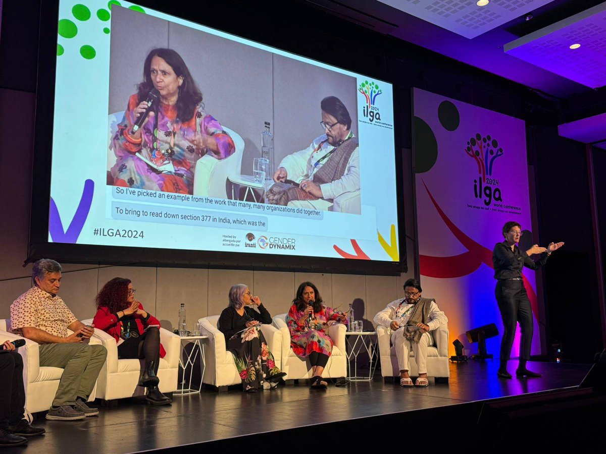 ThinkCREA's tweet photo. Solidarity Across Movements: Advancing Human Rights Together in a Global Context.
CREA at @ILGAWORLD conference 2024 opening plenary.
#ThinkCREA #ILGAWorld #HumanRightsForAll https://t.co/k2Wz0tIgCS