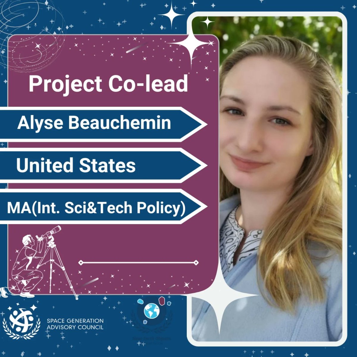 NEOProjectsSGAC's tweet image. Our team, led by Alyse Beauchemin, made waves at IAC 2024 with their presentation on international cooperation for planetary defense. Alongside Fotios, they showcased our commitment to innovative research. Visit our website to learn more and join our mission. 🚀 #IAC2024