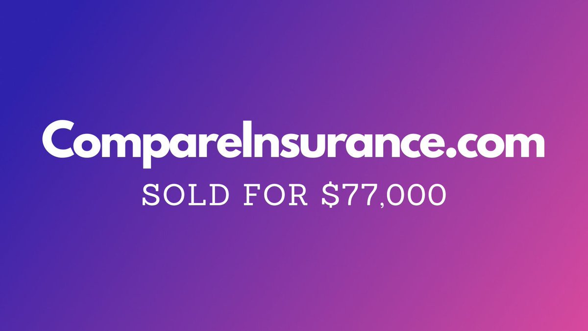 NameBio's tweet image. Yesterday saw $446k in domain name sales including:

$77,000 CompareInsurance․com
$35,000 CompareSoftware․com
$10,501 Kaloom․com
$9,999 Solana․fun
$8,888 EaseAir․com

Full list 👉 namebio.com/daily

#Domains