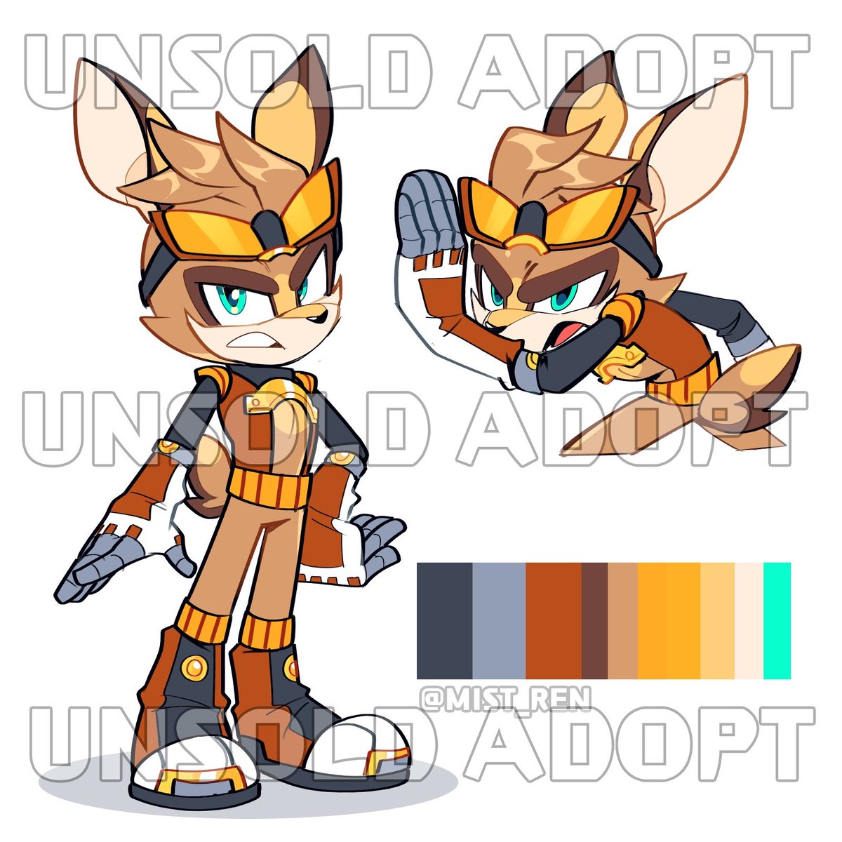 MistrenN's tweet image. ‼️ JACKRABBIT AD0PT AVAILABLE! ✨
   -💲100 usd 
🔸Includes ref and 3 concept/additional art!

‼️I do not ask for paym3nt in the replies, check before interacting‼️

Comment before DMing to claim!
Retweets/shares are appreciated! 
#sonicadopts
