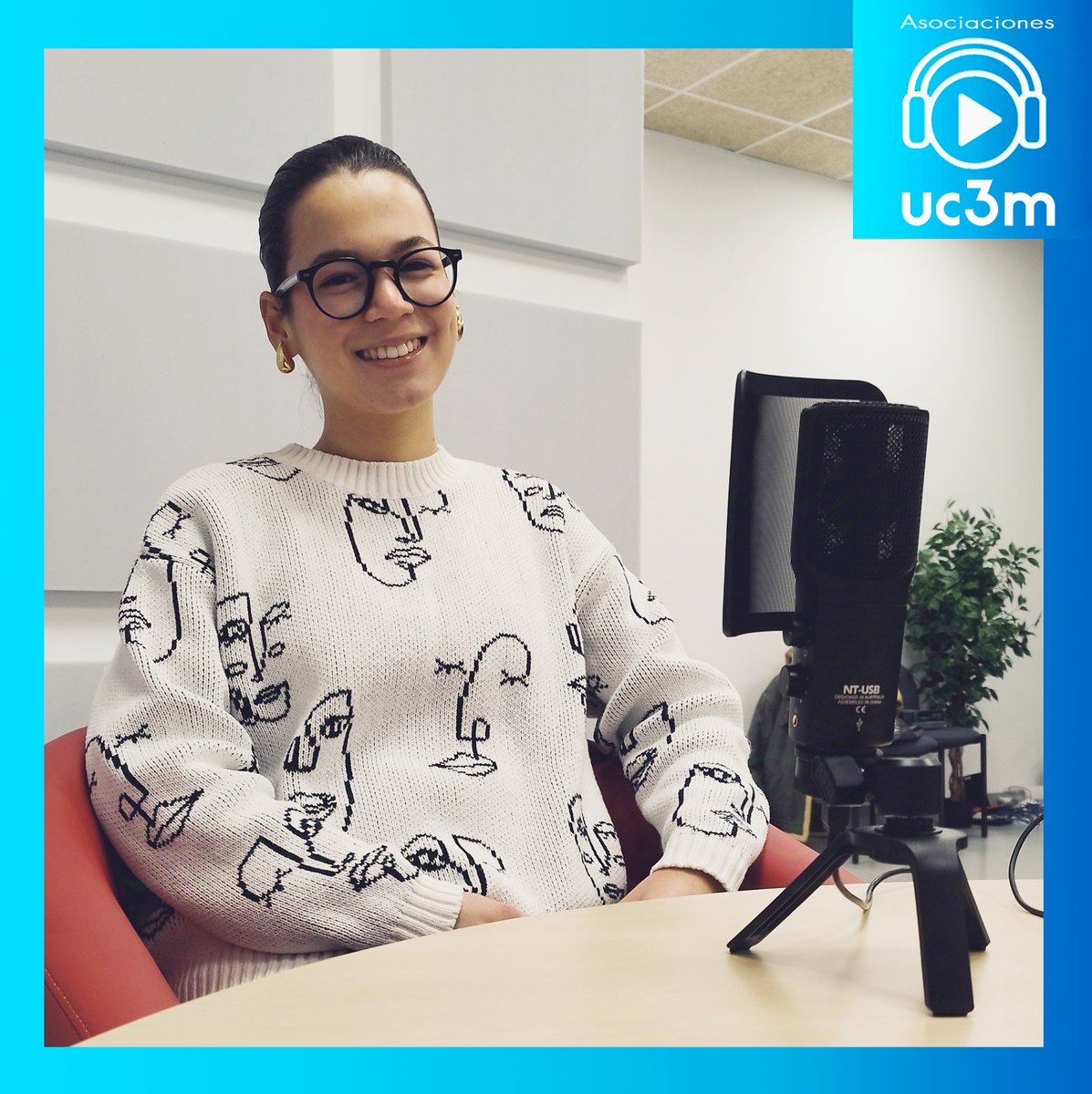 Centro de Orientación a Estudiantes UC3M (@orientacionuc3m) on Twitter photo ¡Nuevos episodios del podcast de Asociaciones <a href="/uc3m/">UC3M</a> en marcha! 🎙️🎧
Hoy tuvimos a Lorenzo Hernández de <a href="/Uc3mHistoria/">Asociación de Historia de la UC3M</a> , Nuria Villar de <a href="/DiarioLaColmena/">La Colmena</a> y Luisana Pérez de <a href="/Greentechstu/">Greentech Students</a> compartiendo sus experiencias ¿Te animas a participar? ¡Escríbenos! 💬✨
#PodcastUC3M ¡Nuevos episodios del podcast de Asociaciones <a href="/uc3m/">UC3M</a> en marcha! 🎙️🎧
Hoy tuvimos a Lorenzo Hernández de <a href="/Uc3mHistoria/">Asociación de Historia de la UC3M</a> , Nuria Villar de <a href="/DiarioLaColmena/">La Colmena</a> y Luisana Pérez de <a href="/Greentechstu/">Greentech Students</a> compartiendo sus experiencias ¿Te animas a participar? ¡Escríbenos! 💬✨
#PodcastUC3M
