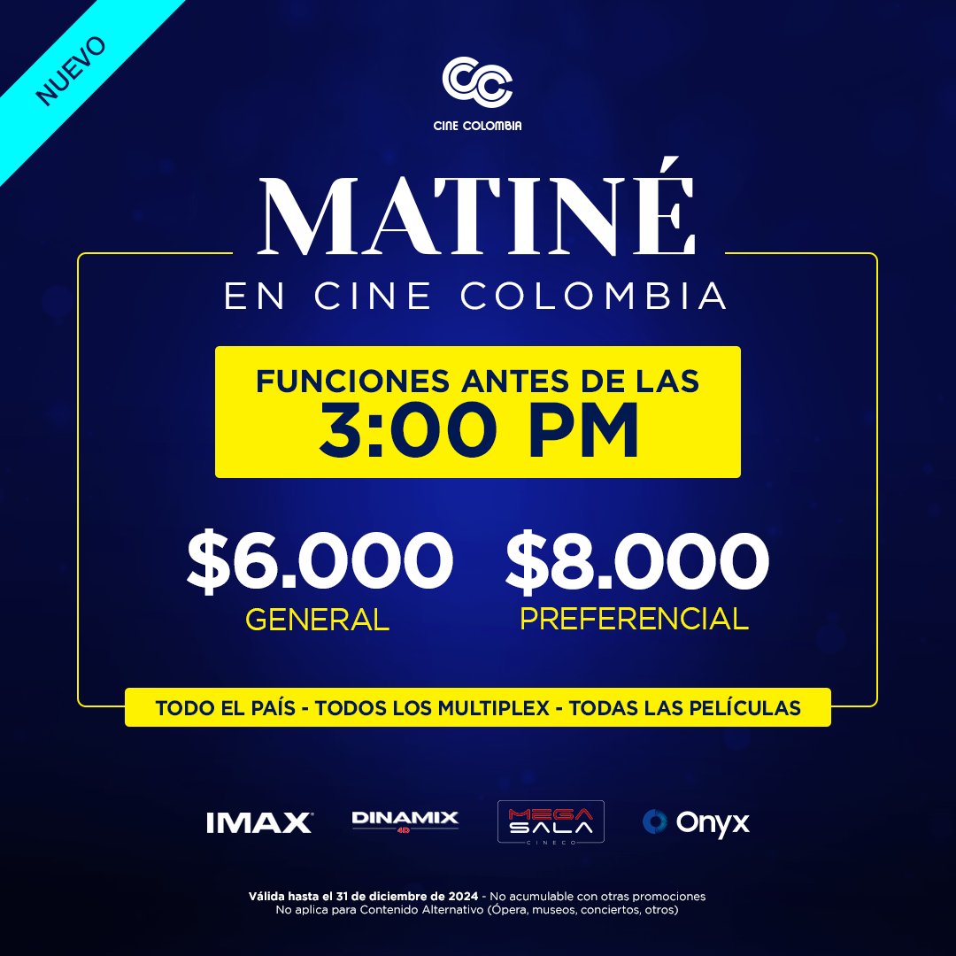 Cine Colombia tweet media