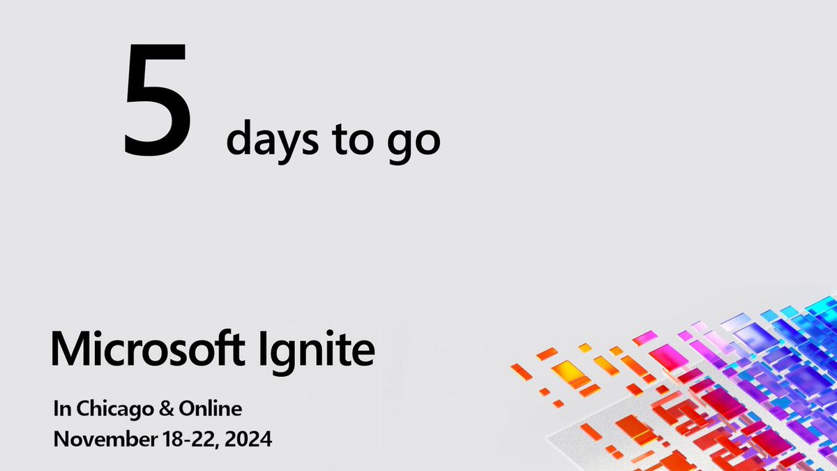 Ignite Countdown tweet media
