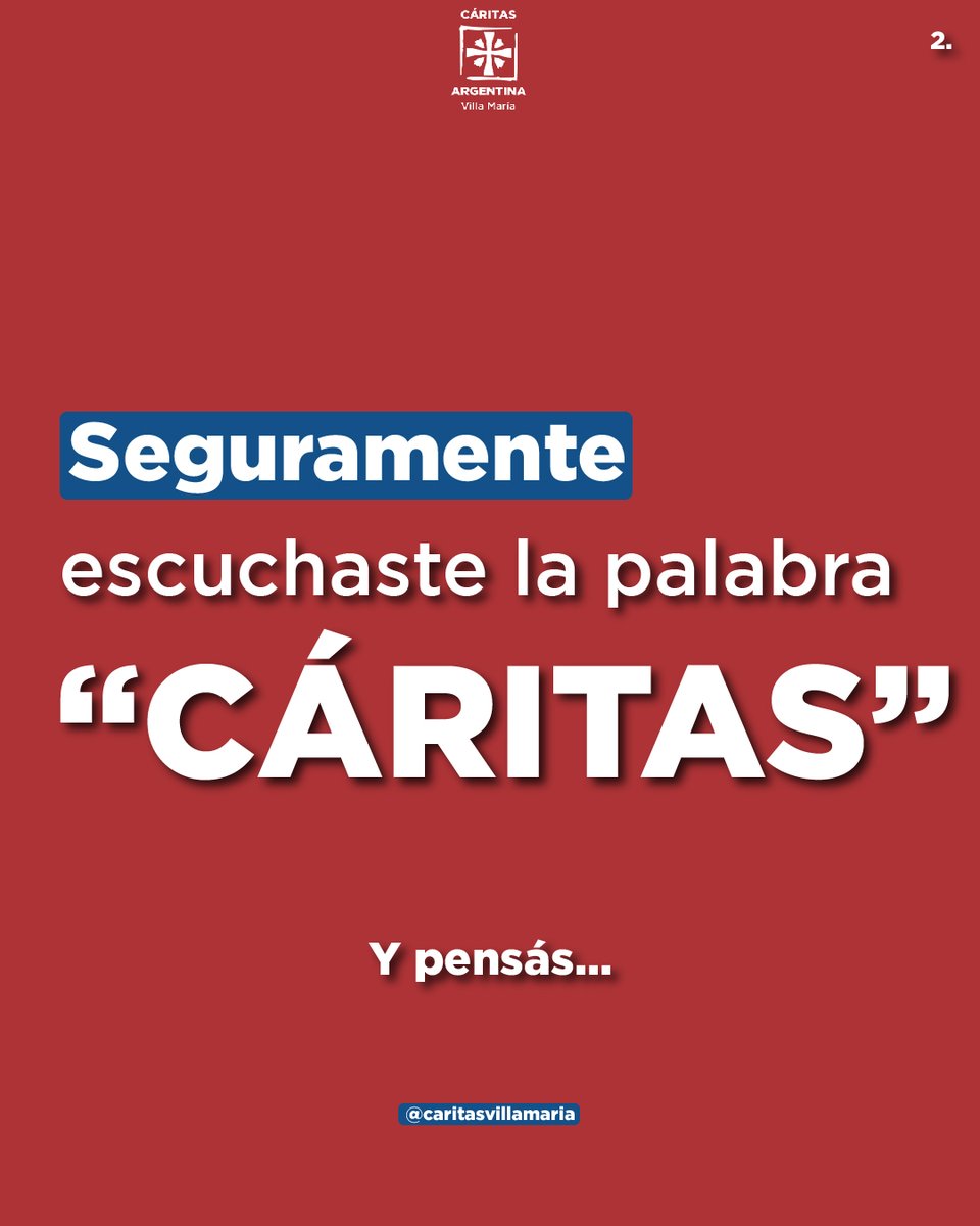CaritasVM's tweet photo. ¿Alguna vez te preguntaste, que sucede en CÁRITAS?

⏩Es muy frecuente que a CÁRTIAS se la asocie con la donación de ropa o el famoso "sobre de la COLECTA ANUAL" y está bien que así sea, ya que es parte de la institución. https://t.co/lnx3m8kUmQ