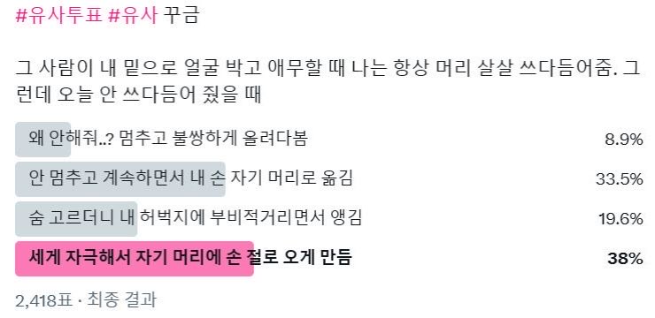 너무 설레는데,,🙊
나는 개인적으로  2번 아니 3번 아니 4번 아니 1번 
그냥 다 좋아..!!
#로망트 #펨돔