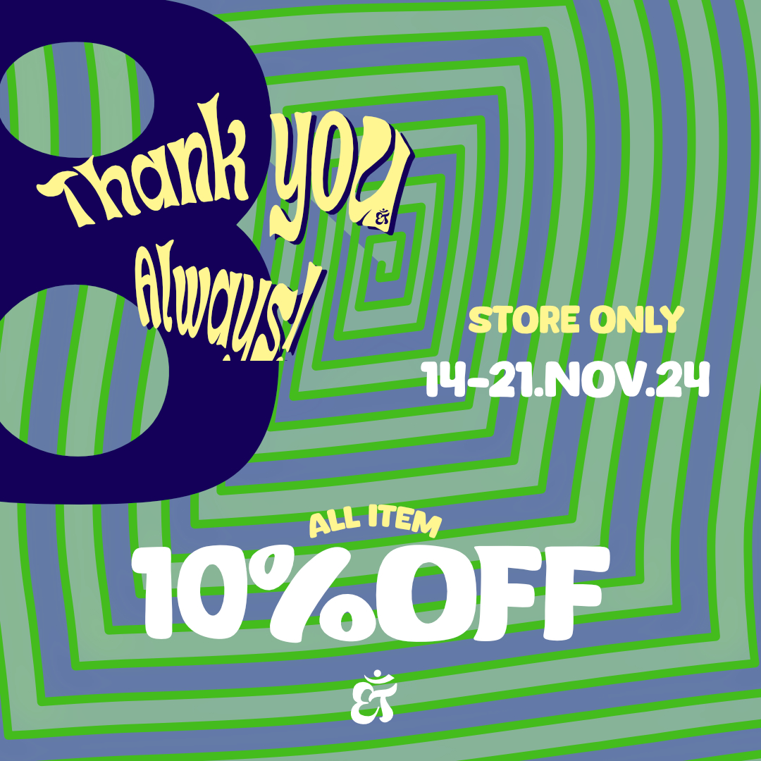 \\\ ANNIVERSARY WEEK ///
11/14(thu)-11/21(thu)の1週間、毎年恒例！
ALL ITEM 10% OFFを開催します！(店舗限定) 
16,17日は11:00-17:00、その他日程は11:00-19:00です。

浅草橋やお近くにいらっしゃった際は、是非お立ち寄りいただけたら嬉しいです！皆様のご来店お待ちしております。<a href="/ethnictokyo/">ETHNIC TOKYO</a>