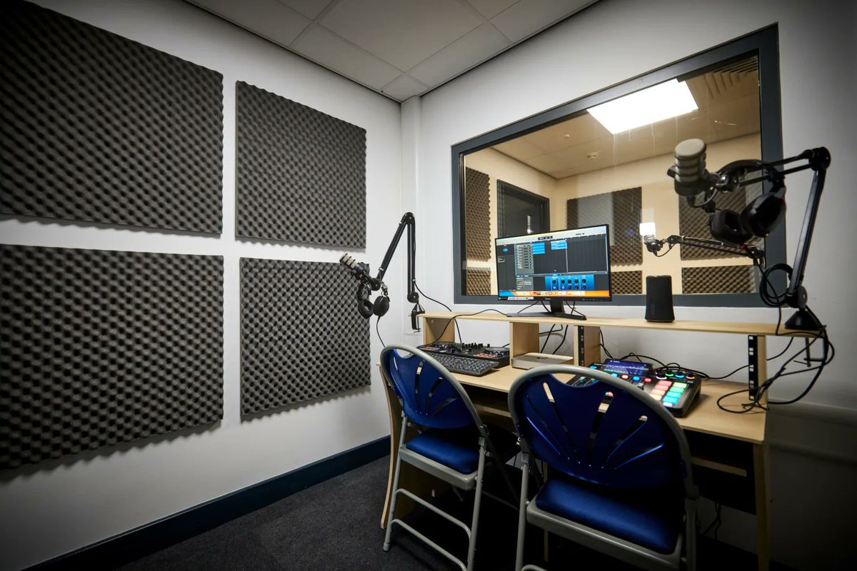 Thank you 🙏 <a href="/libsconnected/">Libraries Connected</a> <a href="/ace_national/">Arts Council England</a> for this funding.  It will help us to maximise use of the podcasting studio in the fantastic new creative space at #Wythenshawe Forum Library