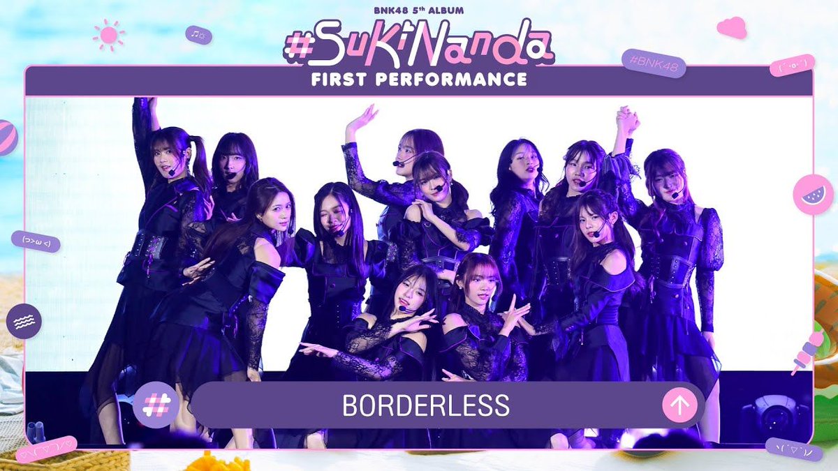gracebnk48thfc's tweet photo. 💗 #SukinandaTH_FirstPerf
เพลง BORDERLESS จากงาน BNK48 5th Album "#Sukinanda" First Performance
สามารถรับชมได้แล้วทาง BNK48 Official YouTube
BORDERLESS
✨️ https://t.co/fvWLGj1u5p
#GraceBNK48
#BNK48 https://t.co/bc8h7DlUxR