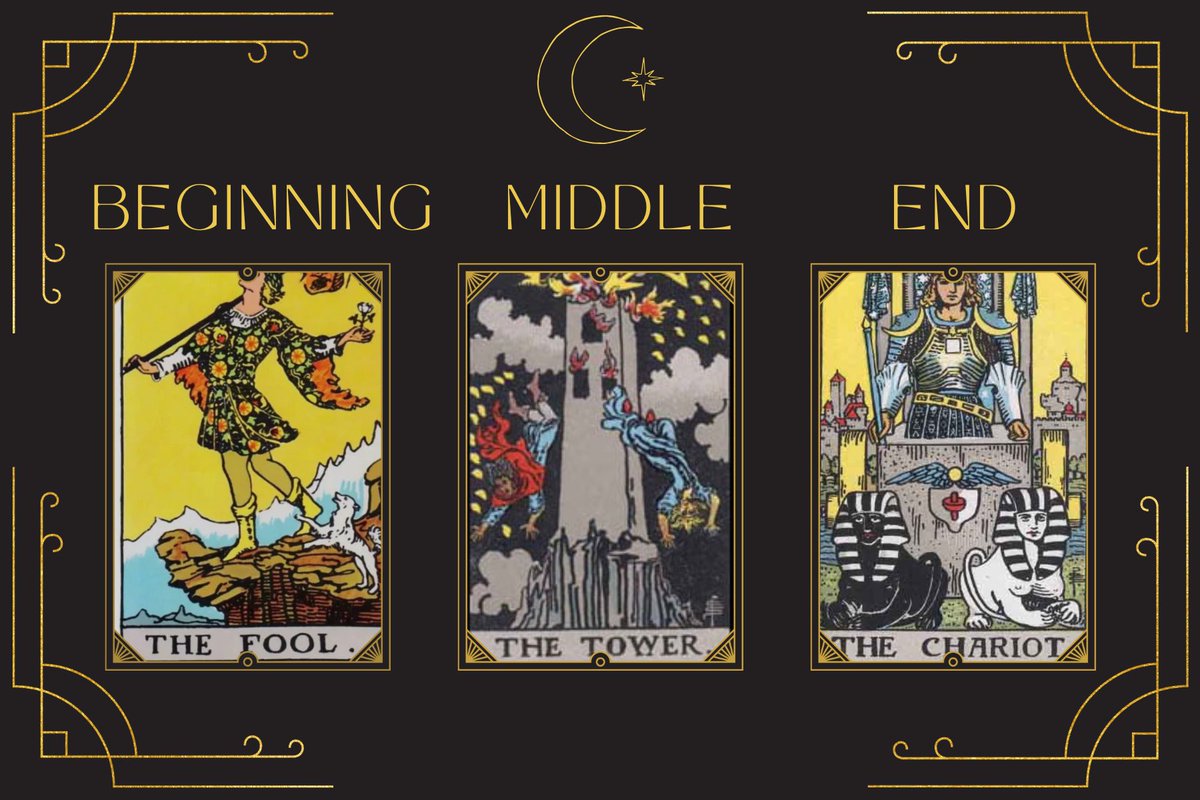 The plot of THE SOUTHERN SORORITY OF SUPERSTITIOUS WITCHES as tarot cards:

🌾Beginning- The Fool

🌾Middle- The Tower

🌾End- The Chariot

#unhindgedpit #HF #southerngothic #darkacademia