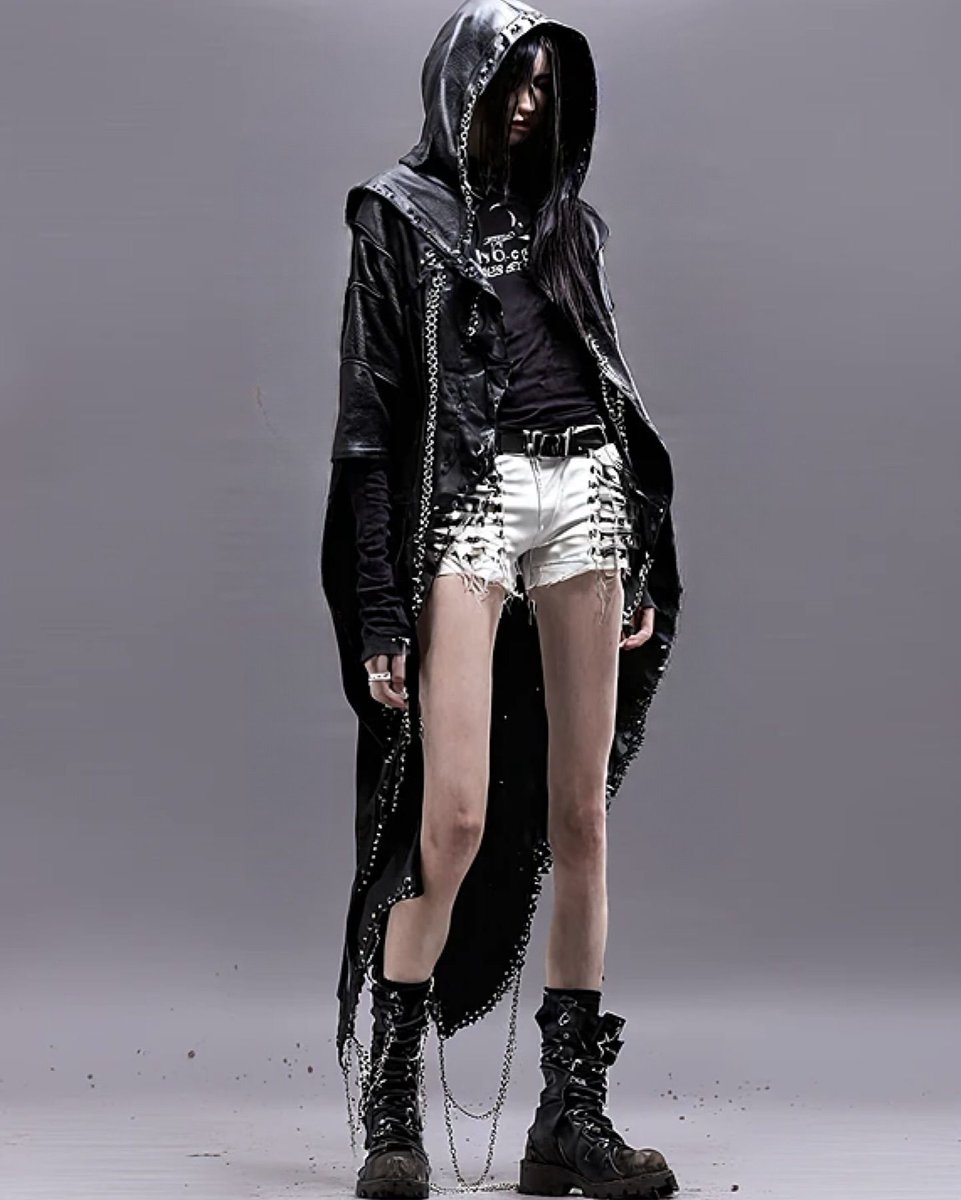 viim_ai's tweet photo. WIREFORGE
Styling 001
-
WireForge’s punk styling merges rugged chains and leather for a rebellious, bold look. With rough textures and daring details, we deliver a powerful statement in punk fashion.

Each piece reflects a rough and edgy look, deconstructing traditional elements. https://t.co/Nmh5jKR3lC