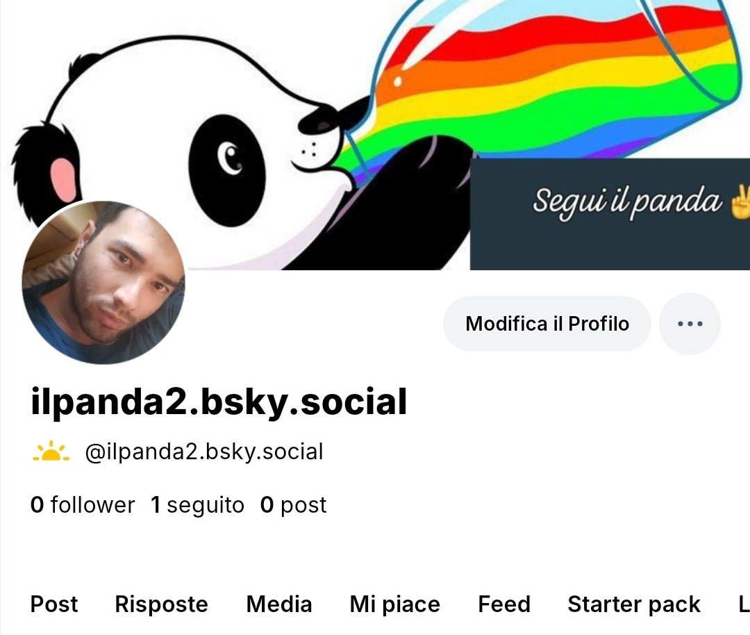 IL PANDA DAL CUORE COLORATO DI BLU ❤️🏳️🌈💙 tweet media