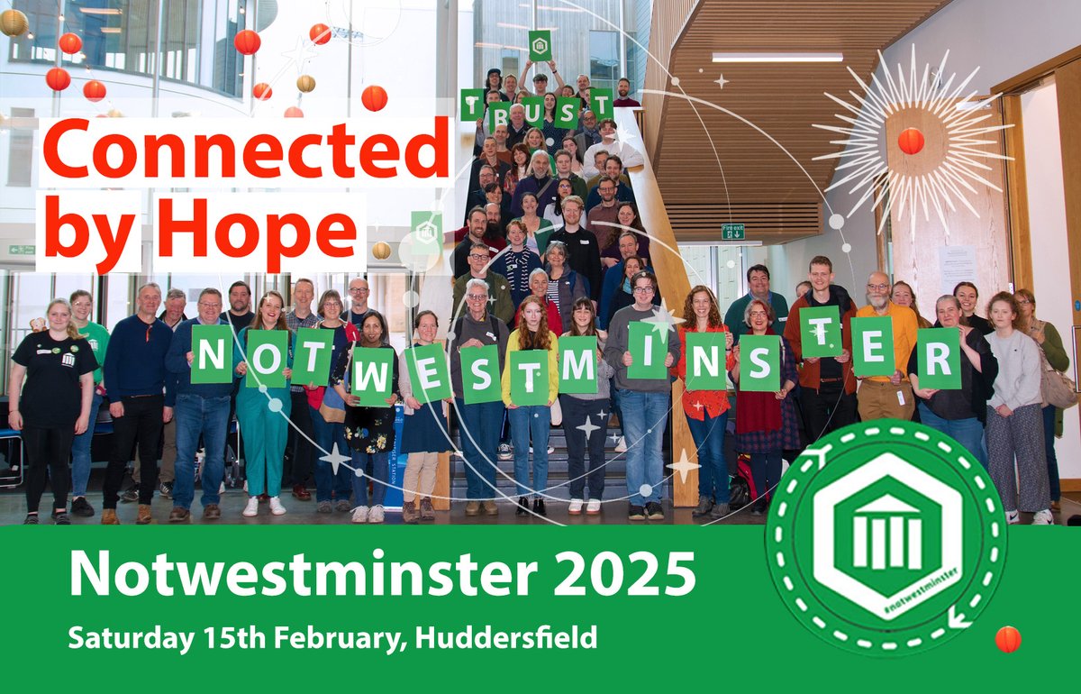 The Return of Notwestminster💚
notwestminster2025.eventbrite.com

We are a community connected by hope. Please help us to share this in more hopeful social media spaces. Thank you.💚