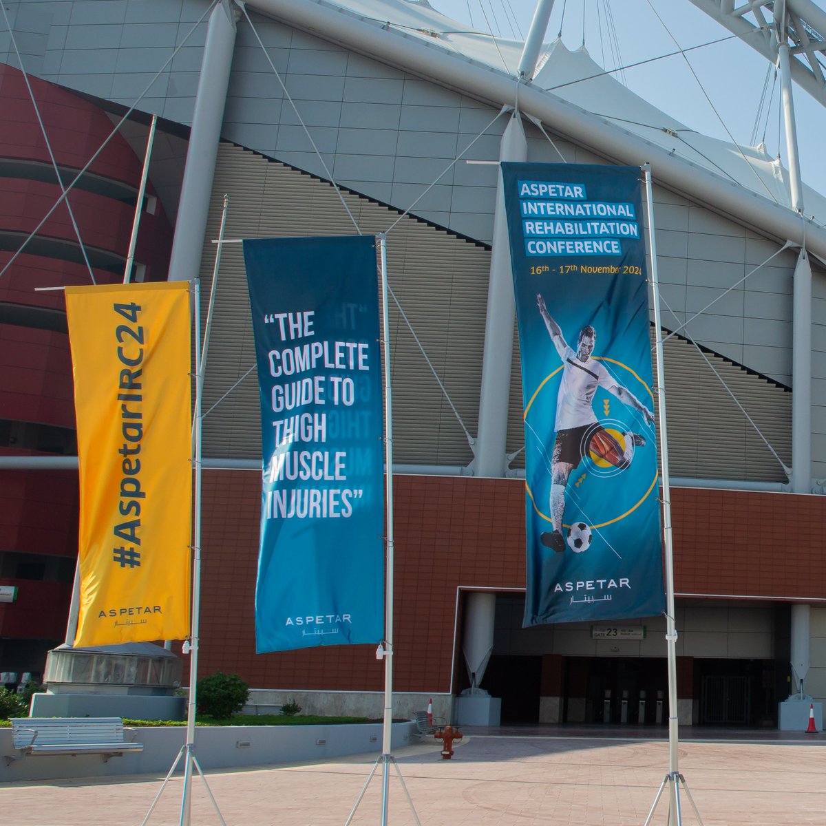 Aspetar's tweet photo. 3 Days To Go....

Aspetar's World-Class Rehabilitation Conference Returns

Attendees will have the unique opportunity to network with Aspetar experts and peers from Premier League giants such as Liverpool FC, Manchester City, Chelsea FC, and Tottenham  Hotspur; European powerhouses including FC Barcelona, Paris  Saint-Germain, 
RB Leipzig, and Rangers FC; Middle Eastern clubs like  Al-Hilal, Al-Ittihad FC, and Al-Nasr Sports Club; as well as  representatives from leading universities such as the University of  Siena, University of Auckland, and La Trobe University. Major sports  organisations including the Cleveland Browns (NFL), US Ski and  Snowboard, and the Norwegian Olympic Centre will also be represented.

🔗Read 👉 https://t.co/UgaP6iaufF

#AspetarIRC2024